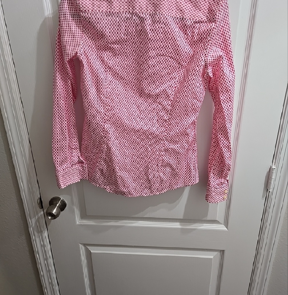 Women's banana republic, non iron, fitted button Down Shirt Size 6 - Picture 3 of 3